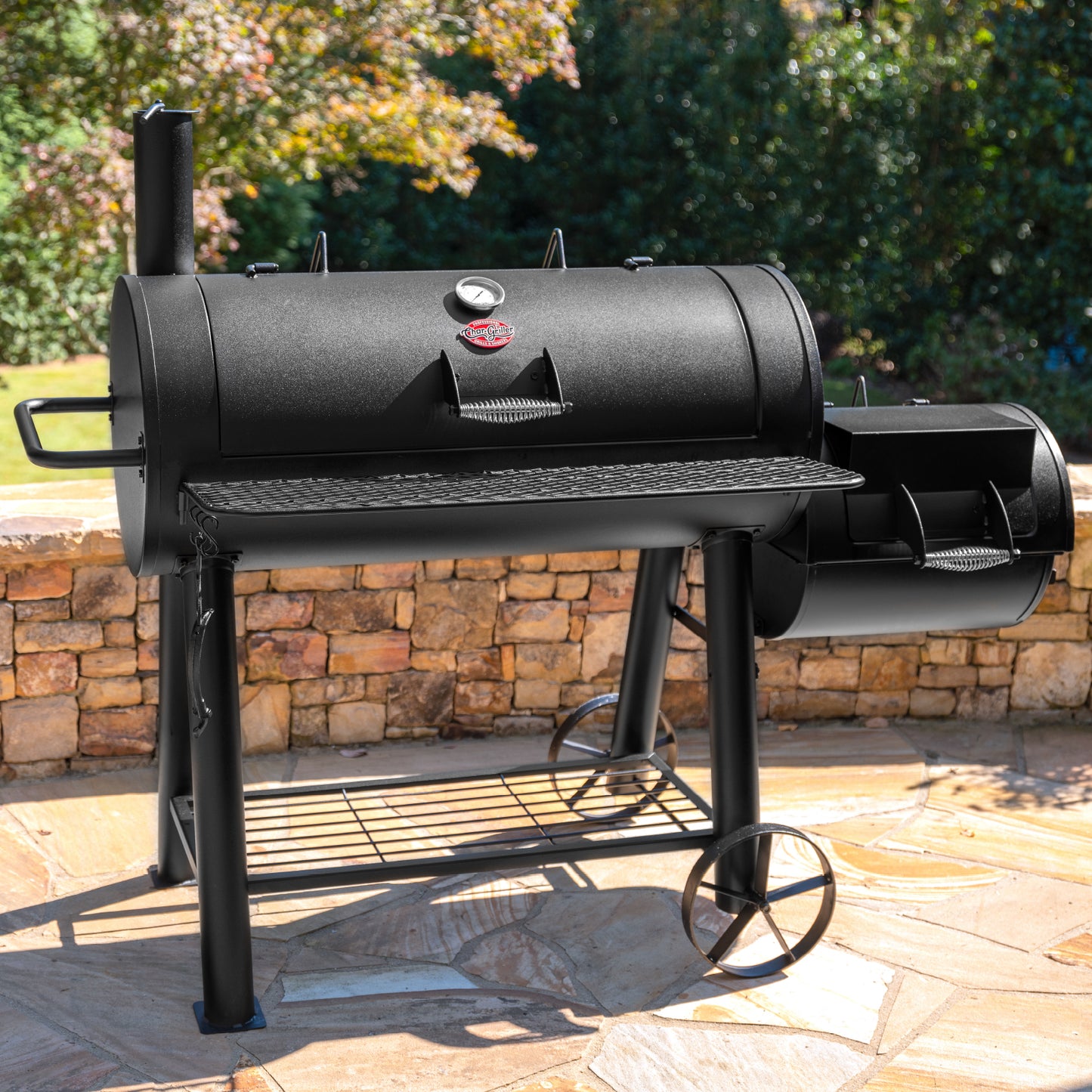 Char-Griller Competition Pro Offset Grill and Smoker