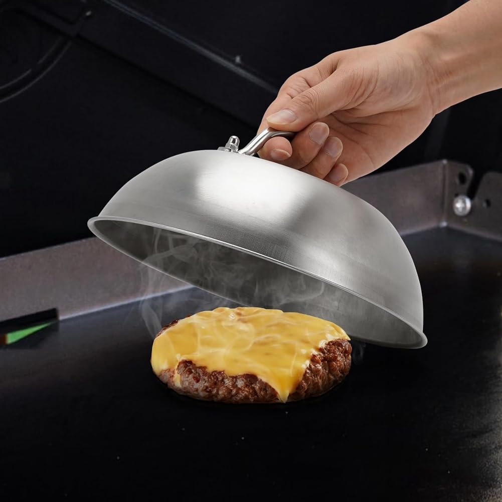 Stainless-steel Cheese melting Cloche